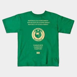 Guinea Bissau passport Kids T-Shirt